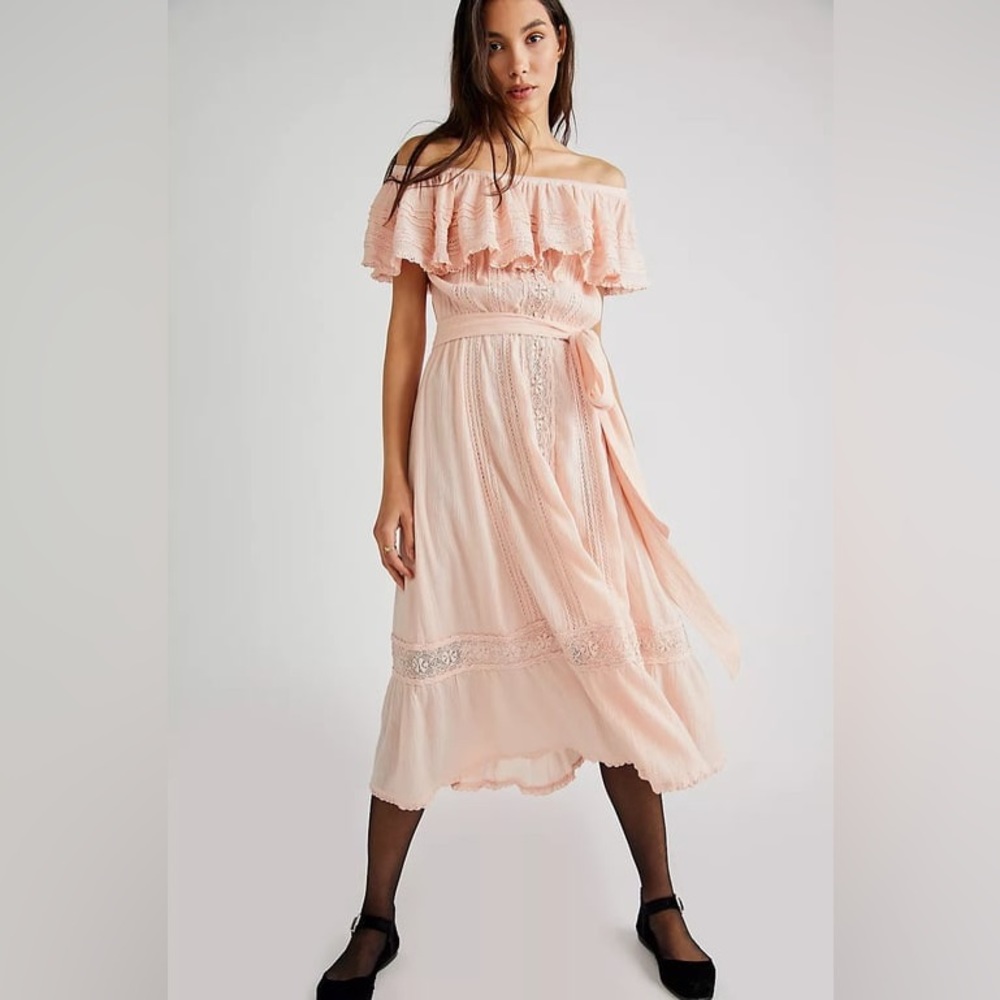 Free People x Spell Cassie Lace Gown